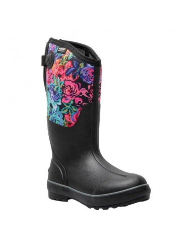 BOGS CLASSIC II TALL ADJUSTABLE CALF ROSE GARDEN brillant des détails fins