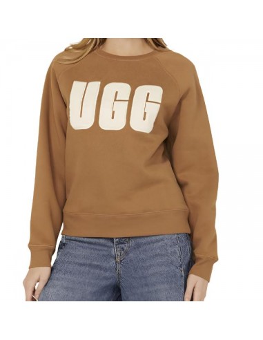 WOMEN'S MADELINE FUZZY LOGO CREWNECK 50-70% off 