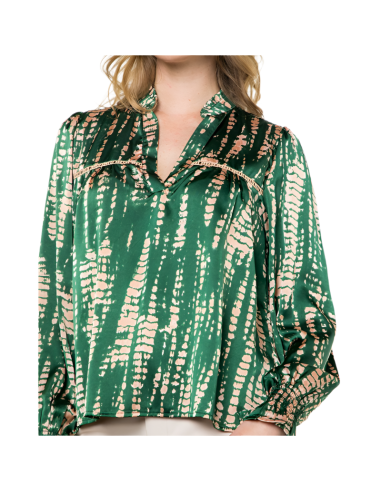 WOMEN'S PRINT TOP pas chere