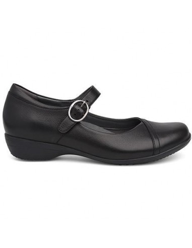 DANSKO FAWNA BLACK MILLED NAPPA les muscles