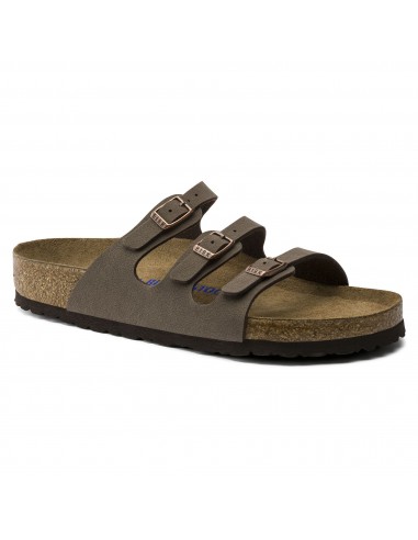 BIRKENSTOCK FLORIDA SOFT FOOTBED MOCHA BIRKIBUC acheter