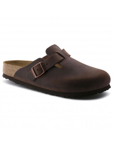 BIRKENSTOCK BOSTON SOFT FOOTBED HABANA OILED LEATHER UNISEX paiement sécurisé