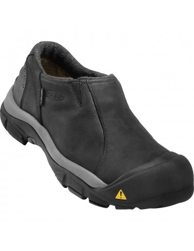 KEEN BRIXEN LOW WP MEN'S BLACK/GARGOYLE la colonne vertébrale