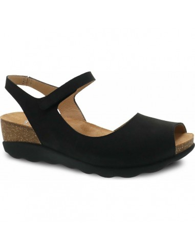 DANSKO MARCY SANDAL BLACK MILLED NUBUCK pas cher 