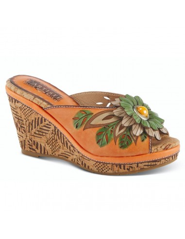 SPRING STEP L'ARTISTE BLOOM SLIDE SANDAL - FINAL SALE! rembourrage situé sous