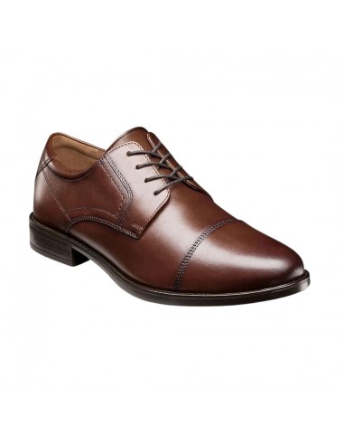 FLORSHEIM MIDTOWN CAP TOE OXFORD COGNAC MEDIUM AND WIDE sur le site 