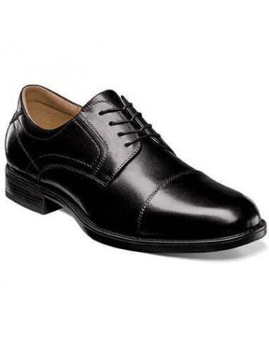 FLORSHEIM MIDTOWN CAP TOE OXFORD BLACK MEDIUM AND WIDE pour bénéficier 